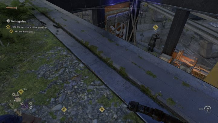 Use your paraglider to reach the building and land on the roof - Dying Light 2: Renegades - walkthrough - Side quests - Dying Light 2 Guide