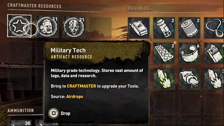 Military Tech is a term for unique loot of the Artifact quality, that is, the best quality possible - Dying Light 2: Military Tech - how to get it easily? - Character and statistics - Dying Light 2 Guide