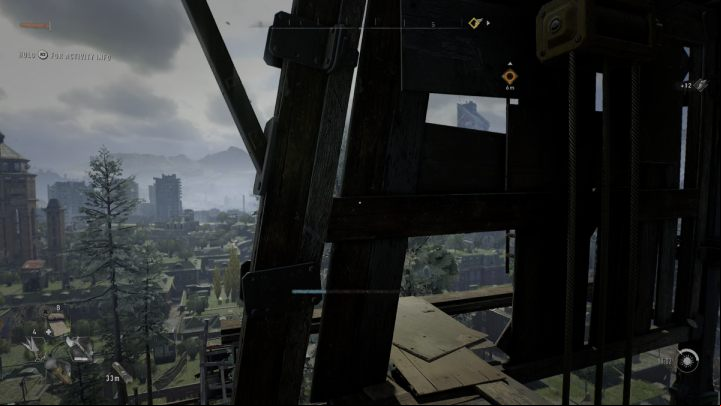 Finally, crouch down and go through the small hole in the planks - Dying Light 2: Windmills (Trinity) - list - Windmills - Dying Light 2 Guide