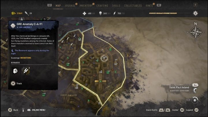 District: Saint Paul Island - Dying Light 2: GRE anomalies - list and locations - Side activities - Dying Light 2 Guide