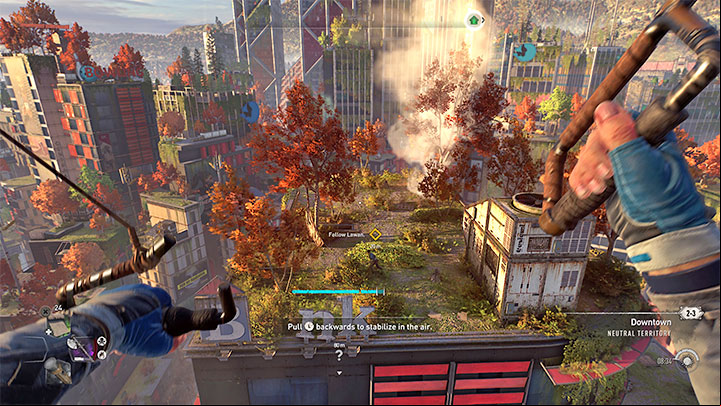 You will be able to test the new item right away by flying behind Lawan to the next roofs and ing the working fans to see how they affect the flight - Dying Light 2: Paraglider - how to unlock and use? - Exploration - Dying Light 2 Guide