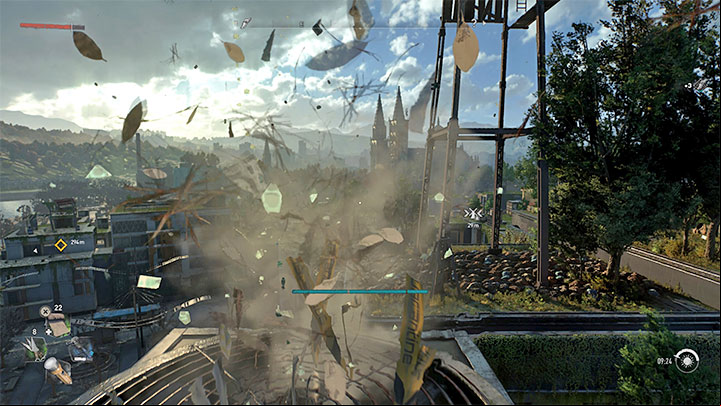 To activate the paraglider jump (eg - Dying Light 2: Paraglider - how to unlock and use? - Exploration - Dying Light 2 Guide