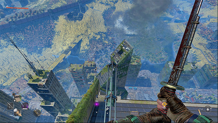 Additional hint - a good location to start gliding is the VNC Tower, which is the highest building in the game - Dying Light 2: Paraglider - how to unlock and use? - Exploration - Dying Light 2 Guide