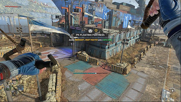 Travel to the port in The Wharf district - Dying Light 2: Welcome On Board- walkthrough - Story quest - Dying Light 2 Guide