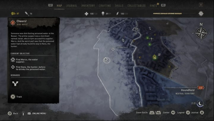 4 - Dying Light 2: Cheers! - walkthrough - Side quests - Dying Light 2 Guide