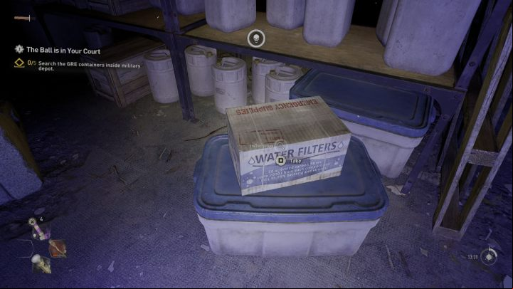 Next to the generator, you will find water filters - Dying Light 2: The Ball is in Your Court - walkthrough - Side quests - Dying Light 2 Guide