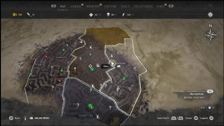 1 - Dying Light 2: Inhibitors (Horseshoe) - list of all - Horseshoe - Dying Light 2 Guide