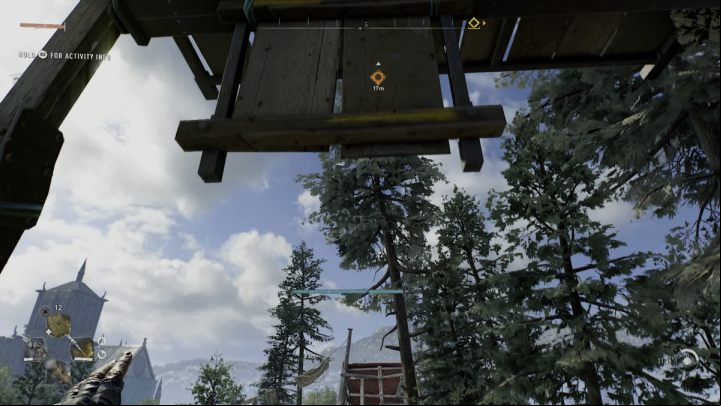 Get on the wooden board, wait for the concrete beam to go down and jump on it - Dying Light 2: Saint Paul Island - list of all - Windmills - Dying Light 2 Guide