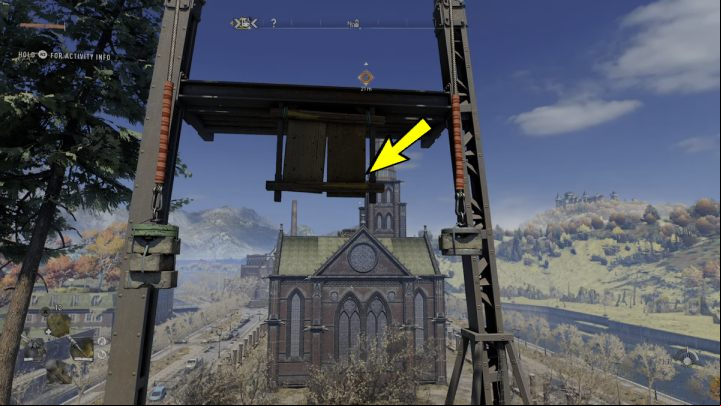 Jump to the boards on the other side and go to the upper level - Dying Light 2: Saint Paul Island - list of all - Windmills - Dying Light 2 Guide