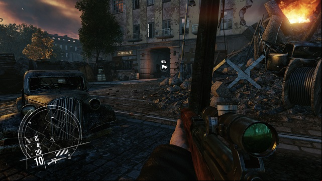 Getting closer to the target... - Mission 15 - The Final Day - Singleplayer campaign mode - Enemy Front - Game Guide and Walkthrough