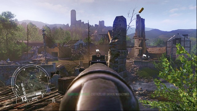 It is rude to assault the armless civilians, like that. - Mission 3 - French Resistance - The single player campaign mode - Enemy Front - Game Guide and Walkthrough