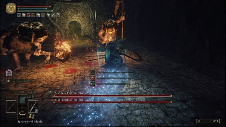 However, for defeating the duo in Caelid you will only receive 6300 Runes - Elden Ring: How to beat Mad Pumpkin Head? - Limgrave - Elden Ring Guide
