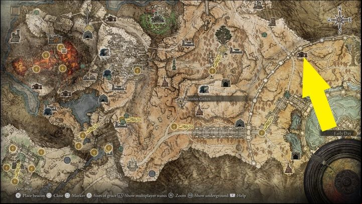 The third version of the boss is in the Altus Plateau , more specifically in the Hermit Merchant's Shack - Elden Ring: How to beat Bell Bearing Hunter? - Stormhill - Elden Ring Guide