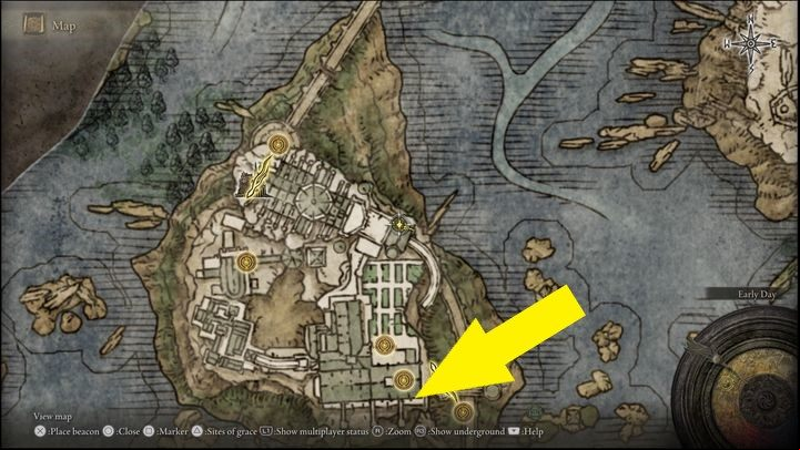 The first version of the boss is in Liurnia of the Lakes, more precisely in the Raya Lucaria Academy - Elden Ring: How to beat Red Wolf of Radagon? - Liurnia of the Lakes - Elden Ring Guide