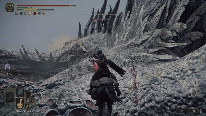 Stand before the dragon's hind leg and tail and start patiently attacking - Elden Ring: List off all Legendary Sorceries and Incantations - Trophy Guide - Elden Ring Guide