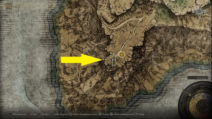 The first turtle is west of Chelona's Rise - Elden Ring: List off all Legendary Sorceries and Incantations - Trophy Guide - Elden Ring Guide