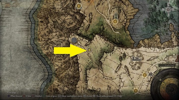 The third turtle is on the way to Alecto's arena - Elden Ring: List off all Legendary Sorceries and Incantations - Trophy Guide - Elden Ring Guide