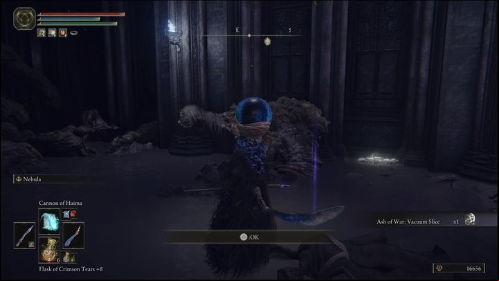 The ash is in the middle of a destroyed building surrounded by a few waterfalls - Elden Ring: Ashes of War and Spirit Ashes (Deeproot Depths) - list of all - Deeproot Depths - Elden Ring Guide