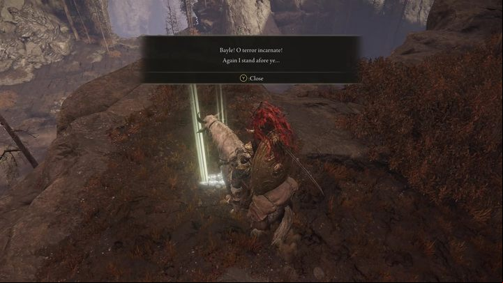 At the beginning of the new area, you'll find a message from Igon - this means that the quest has progressed, with the NPC changing his location and no longer found at the site of grace - Shadow of the Erdtree: Igon quest walkthrough - Quests - Elden Ring Guide