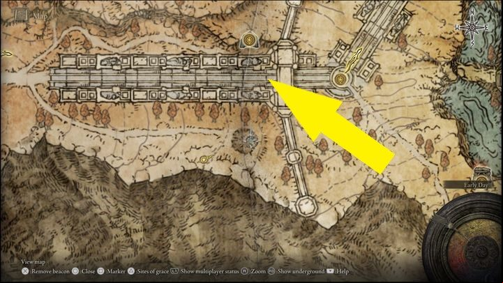 The second version of the boss is located between the Altus Plateau and Leyndell Royal Capital - Elden Ring: How to beat Tree Sentinel? - Limgrave - Elden Ring Guide
