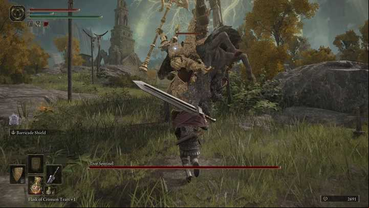 You can summon spirits to help you in combat - Elden Ring: How to beat Tree Sentinel? - Limgrave - Elden Ring Guide