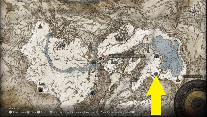 The boss can be found on the Mountaintops of the Giants, more specifically in the Lord Contender's Evergaol - Elden Ring: How to beat Roundtable Knight Vyke? - Mountaintops of the Giants - Elden Ring Guide