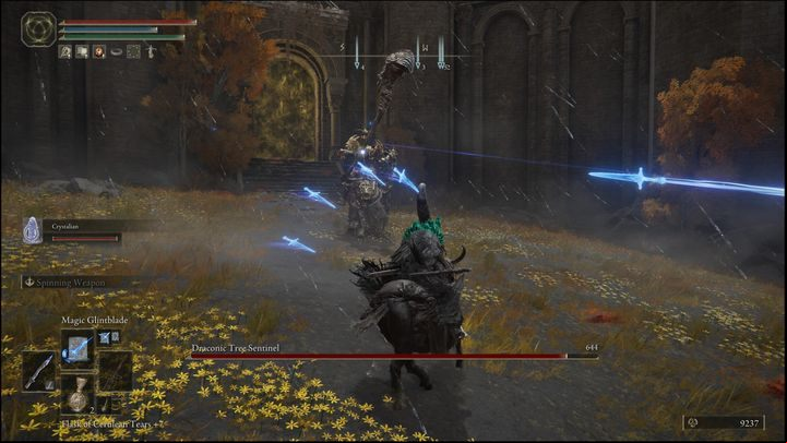 You can also use your mount to fight on horseback - Elden Ring: How to beat Draconic Tree Sentinel? - Altus Plateau - Elden Ring Guide