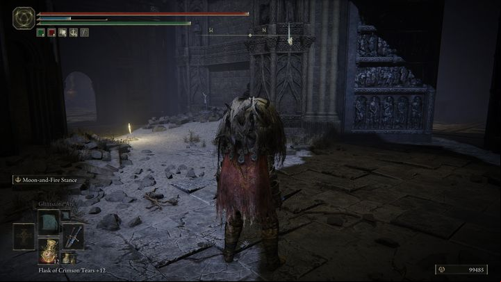 Starting from the Main Gate Cross Site of Grace, go up the stairs and straight ahead - Shadow of the Erdtree: All Sites of Grace in main regions map - Secrets and Collectibles - Elden Ring Guide