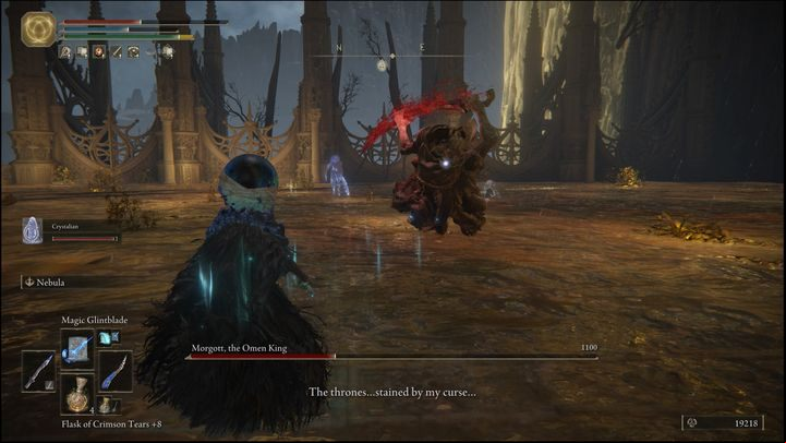 Also, watch out for his new attack - The Elden Ring: How to beat Morgott, The Omen King? - Leyndell, the royal capital - Elden Ring Guide