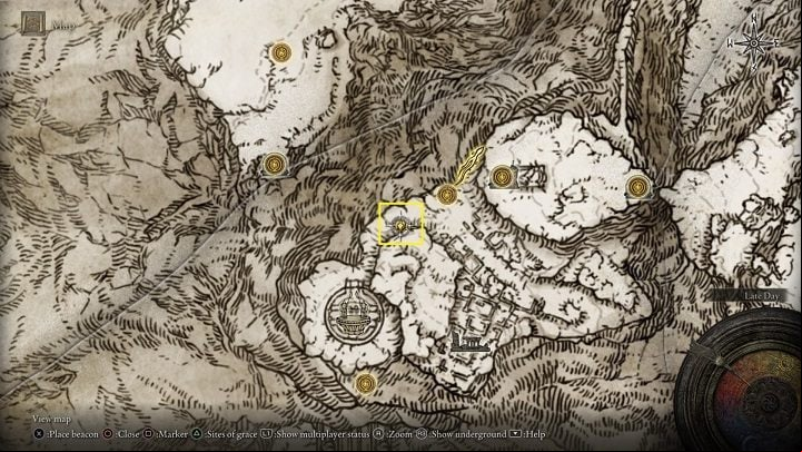 You can get to this region only after defeating Morgott in Leyndell, Royal Capital - Elden Ring: Where to find map fragments? List - FAQ - Elden Ring Guide