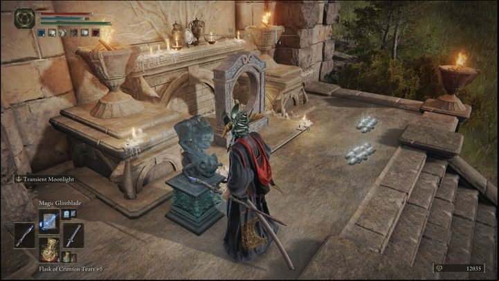 Go to the second belfry and insert the key into the gargoyle - Elden Ring: White Mask Varre - walkthrough - Quests - Elden Ring Guide