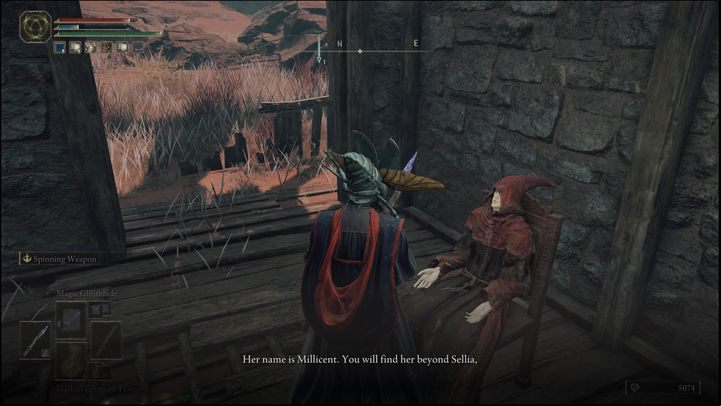 The man will give you a task to find Millicent - Elden Ring: Millicent and Gowry questline - walkthrough - Quests - Elden Ring Guide