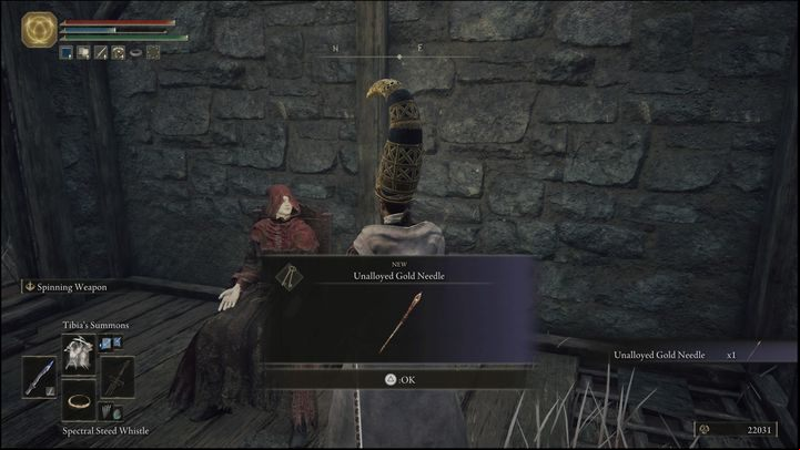 Either restart the game or rest at a site of grace and go back to Gowry - Elden Ring: Millicent and Gowry questline - walkthrough - Quests - Elden Ring Guide