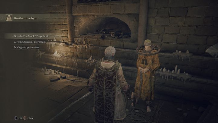 After relocating to Altus Plateau, Brother Corhyn will tell you that he is going on a journey in search of the Goldmask - Elden Ring: Brother Corhyn / Goldmask - walkthrough - Quests - Elden Ring Guide