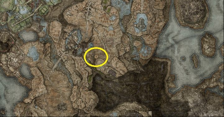 Examine the corpse in the Ruined Forge of Starfall Past - Shadow of the Erdtree: New weapons - Basics - Elden Ring Guide