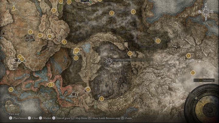 After the first conversation with Ymir and after exhausting his dialogue lines, you will receive a Hole-Laden Necklace and a map that will suggest where the Finger Ruins of Rhia are located - Shadow of the Erdtree: Ymir and Jolan quest walkthrough - Quests - Elden Ring Guide