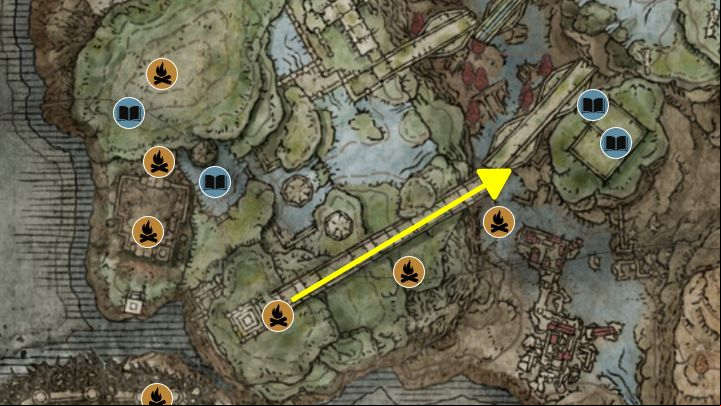 Take the elevator to the Ancient Ruins, the Grand Stairway Site of Grace west of the lion's lair - Shadow of the Erdtree: All new spells and incantations - Basics - Elden Ring Guide
