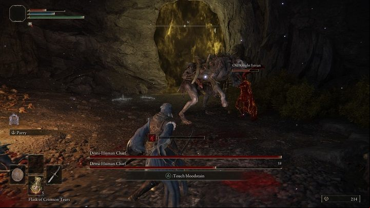 In the beginning, you will most likely face one of the two main opponents and some of their minions - Elden Ring: How to beat Demi-Human Chief? - Limgrave - Elden Ring Guide