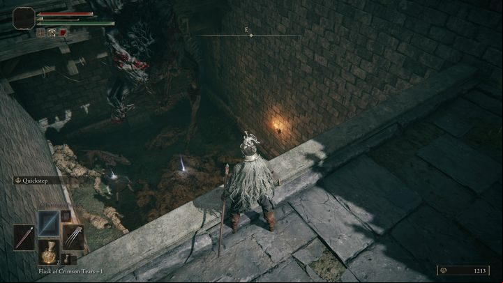 Traveling through the castle you should find a giant's corpse over a pile of bodies - Elden Ring: Upgrading ashes - Basics - Elden Ring Guide