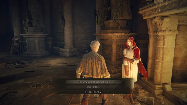 Return to Stormhill Shack and talk to her - Elden Ring: Upgrading ashes - Basics - Elden Ring Guide