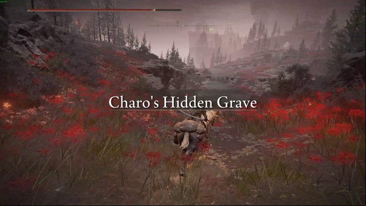 Run over the dead beast's body, heading west - Shadow of the Erdtree: How to reach Charos Hidden Grave? - Secret locations - Elden Ring Guide