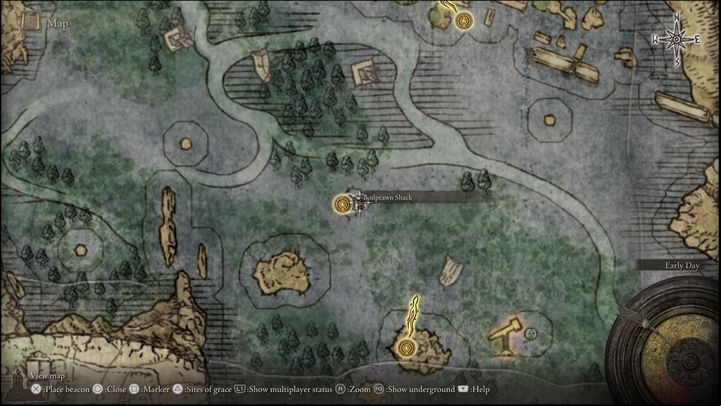 Blackguard Boggart, in turn, is located in Liurnia of the Lakes , more specifically in the Boilprawn Shack - Elden Ring: Dung Eater / Blackguard Boggart questline - walkthrough - Quests - Elden Ring Guide
