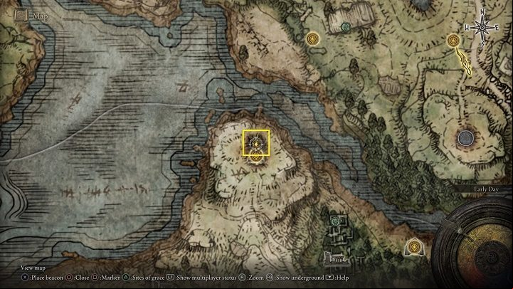 Church of Pilgrimage is located on the Weeping Peninsula - Elden Ring: Where to find Sacred Tears? - FAQ - Elden Ring Guide