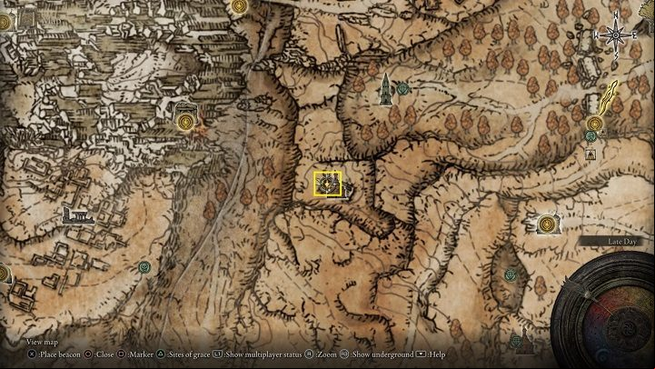 Second Church of Marika is located on the west side of the Altus Plateau - Elden Ring: Where to find Sacred Tears? - FAQ - Elden Ring Guide