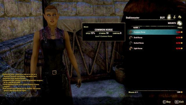 Horses- one of the means of transport - ESO: Transportation - ESO in 10 Easy Steps - The Elder Scrolls Online Guide