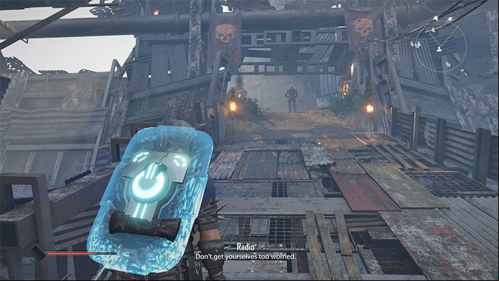 The upper district of the Crater is inaccessible at first, and the only age to it is guarded by Xander - Elex 2: Major cities - where are they? - Campaign and quests - Elex 2 Guide