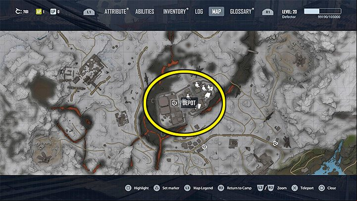 The Depot is the HQ of the Albs - Elex 2: Major cities - where are they? - Campaign and quests - Elex 2 Guide