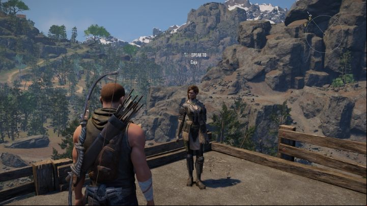The first objective is to talk to Caja - she will be in the Berserkers' outpost near the place where you started the game - Elex 2: Infected - walkthrough - Chapter 1 Attack - Elex 2 Guide