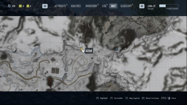It turns out that Adam is in Ignadon, the land where the Depository is located - Elex 2: Sense of Duty - walkthrough - Chapter 3 - Elex 2 Guide