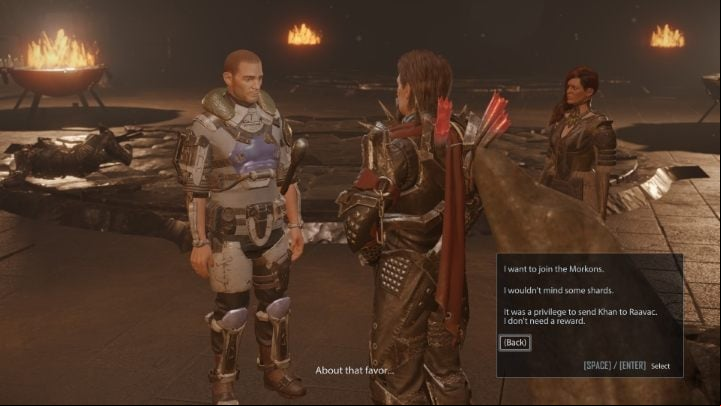 After defeating Khan, the Morkon Values mission in Elex 2 will be completed - Elex 2: Morkon Values (Carakis) - walkthrough - Carakis - Elex 2 Guide